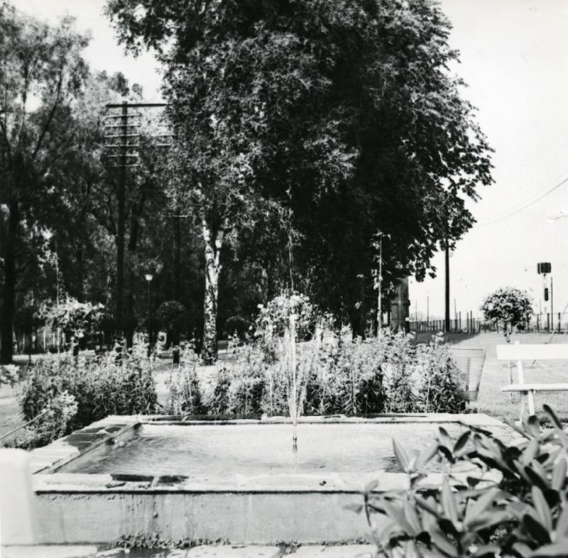 Keravan asemapuisto 1950-luvulla