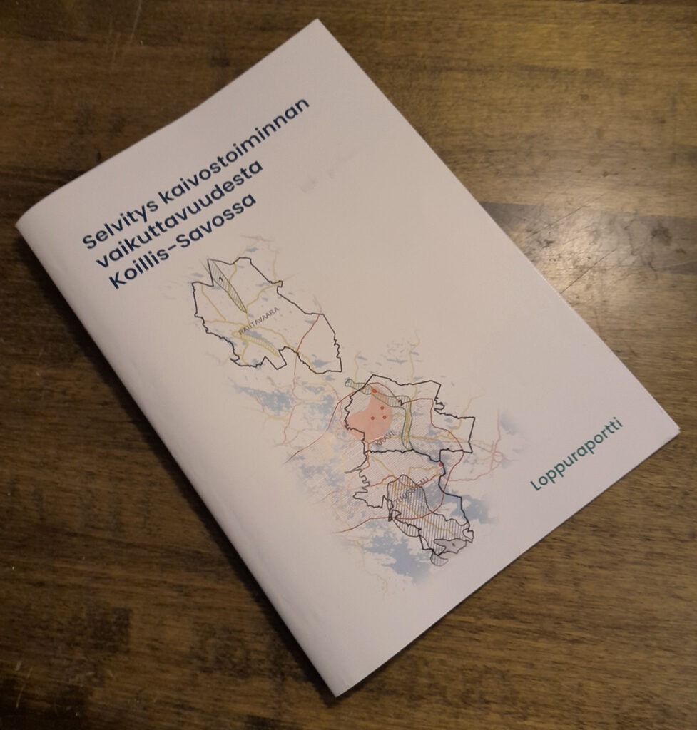 Selvitys kaivostoiminnan vaikuttavuudesta Koillis-Savossa