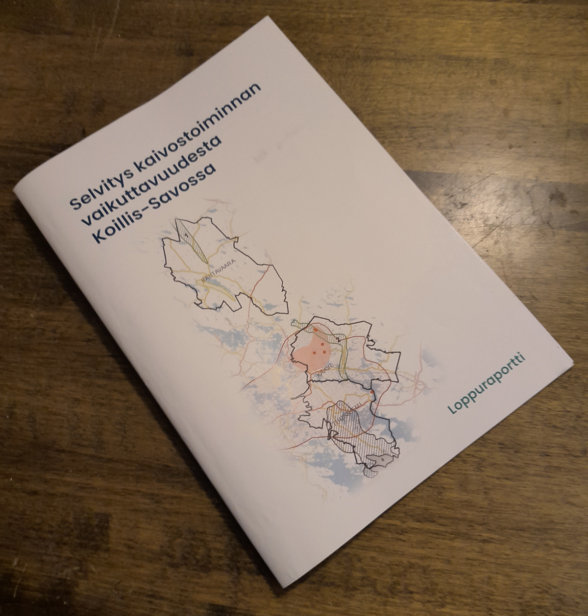 Selvitys kaivostoiminnan vaikuttavuudesta Koillis-Savossa