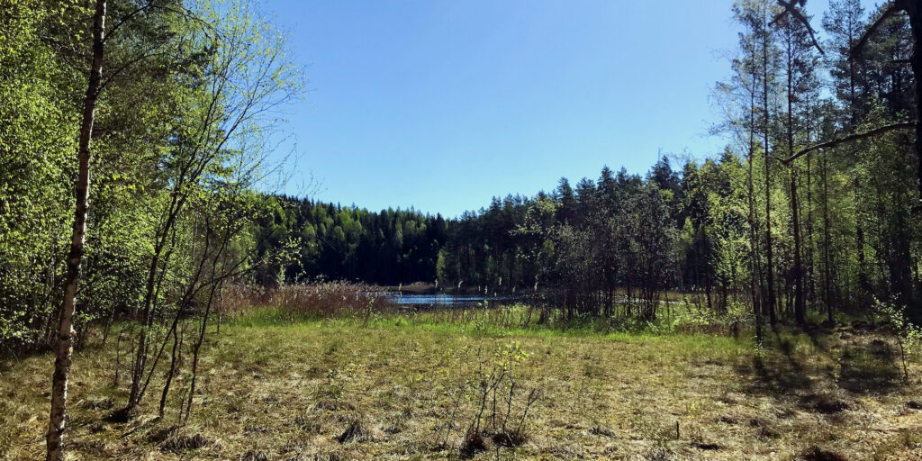 Aurinkoinen kevätpäivä Lempoonsuolla.