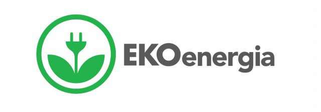 Kuvassa on EKOenergian logo