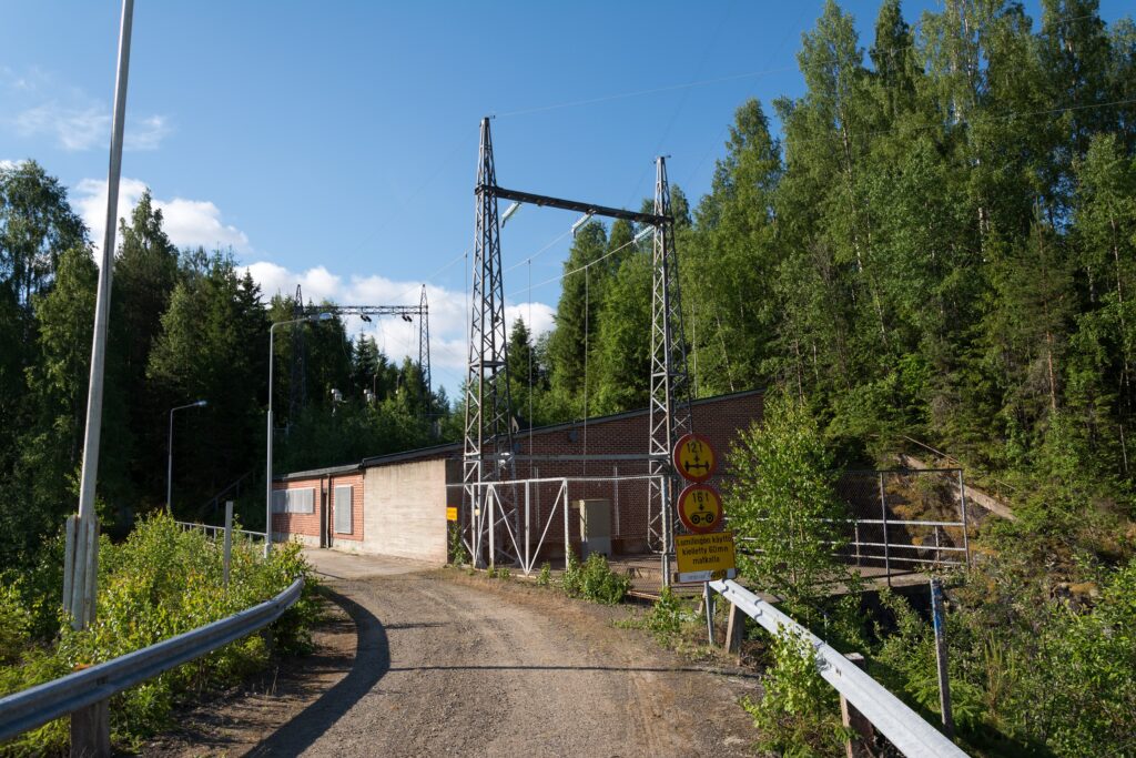 Palokin voimalaitos.