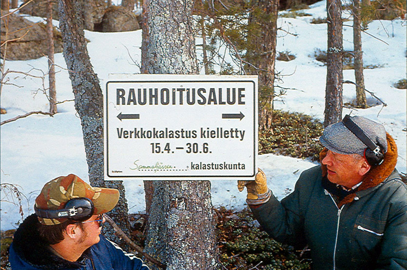 Verkkokalastusrajoitus.
