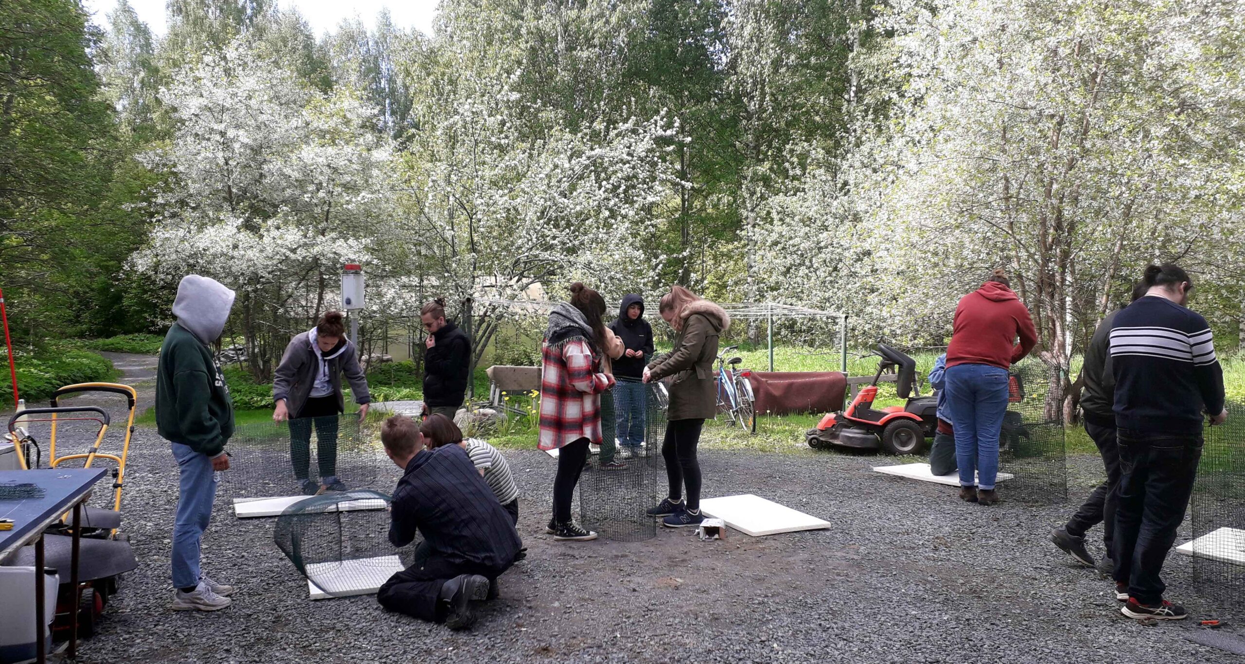 Kansainvälinen katiskapaja Punkaharjulla